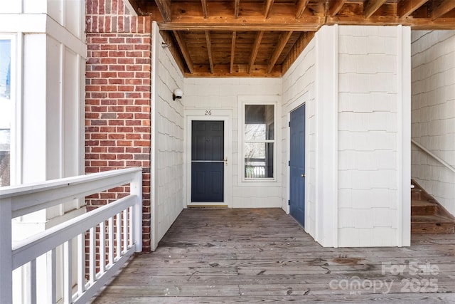 view of property entrance