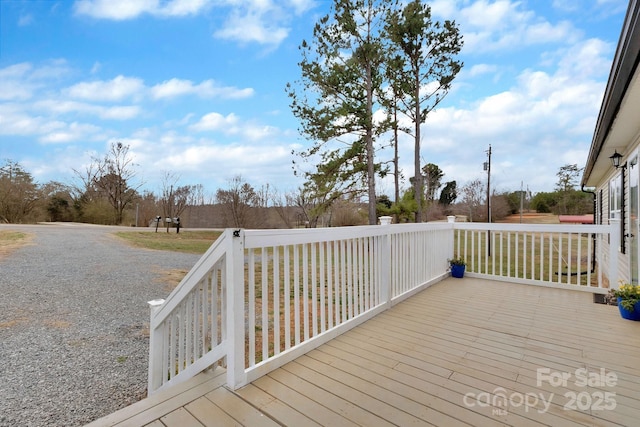 view of deck