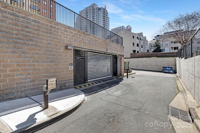 view of patio with fence