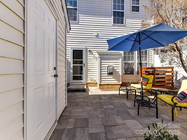 view of patio / terrace