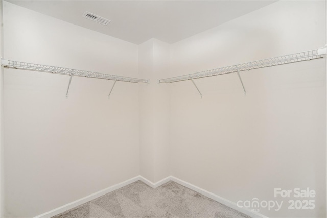 5532 Axil Ln, Charlotte, NC 28269 - spacious closet with visible vents and light colored carpet