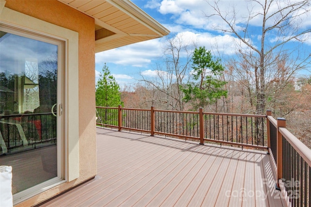 view of deck