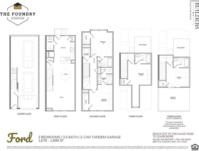 3018 Casting St Unit 20, Charlotte, NC 28206 - view of home floor plan