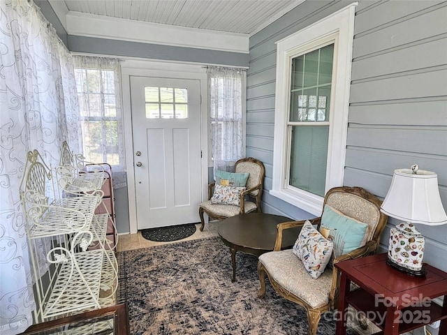 sunroom with a wealth of natural light