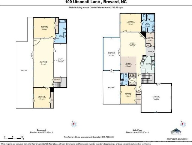 100 Utsonati Ln, Brevard, NC 28712 - floor plan