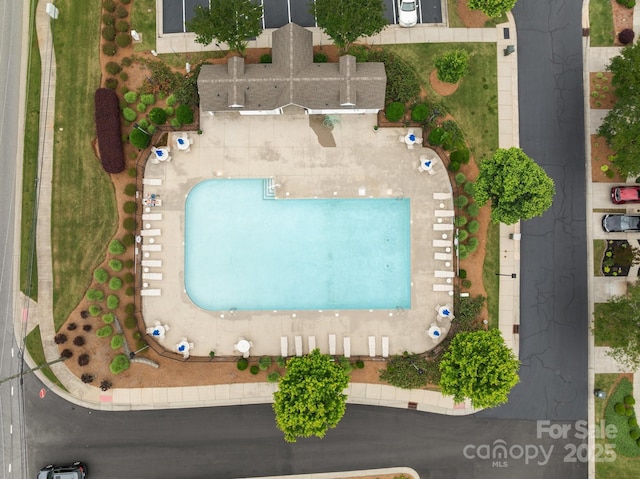 2592 Brackley Pl NW, Concord, NC 28027 - drone / aerial view of a pool