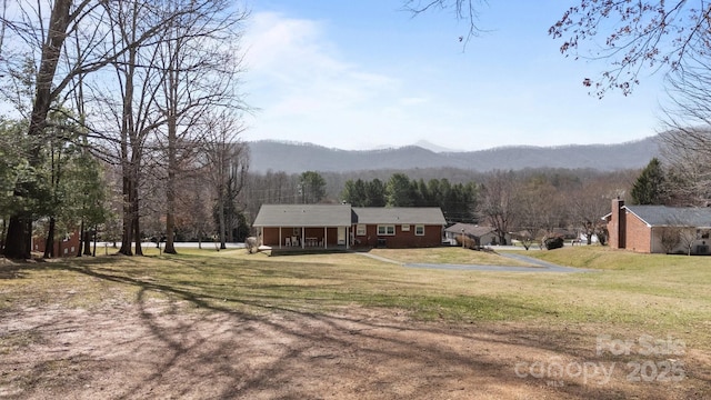 property view of mountains