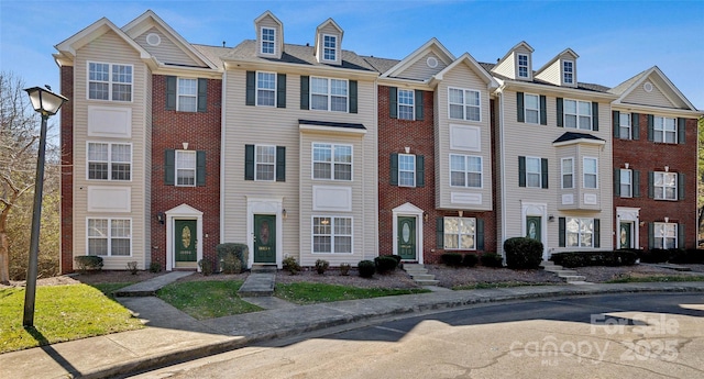 view of townhome / multi-family property