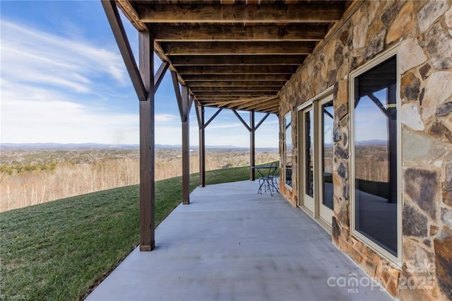 view of patio