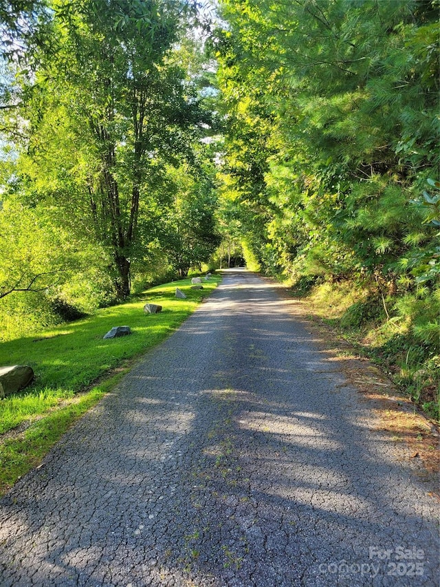 view of road