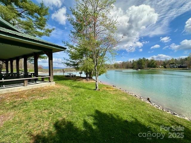 209 Walnut Ridge Rd, Brevard, NC 28712 - exterior space with a yard and a water view