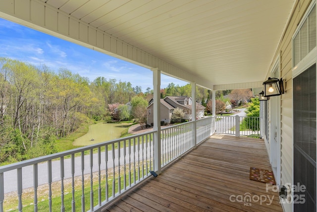 79 Mill Pond Way, Hendersonville, NC 28791 - deck with covered porch