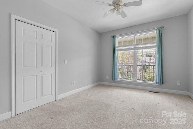 79 Mill Pond Way, Hendersonville, NC 28791 - unfurnished room with visible vents, ceiling fan, and carpet