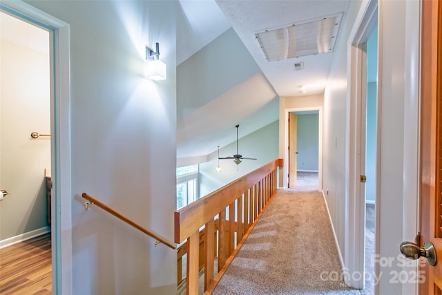 162 Southerland Rd, Pisgah Forest, NC 28768 - corridor with an upstairs landing and baseboards