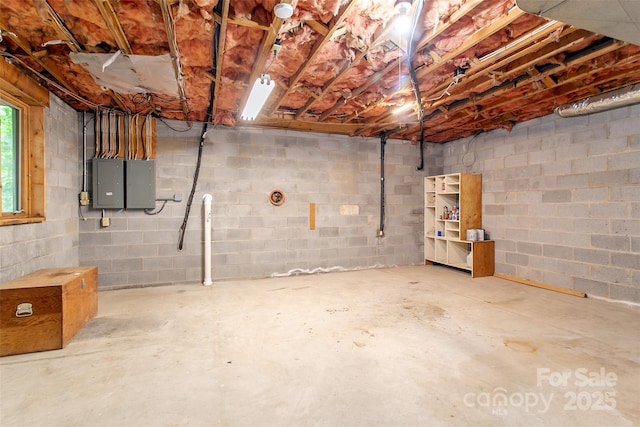162 Southerland Rd, Pisgah Forest, NC 28768 - below grade area featuring electric panel