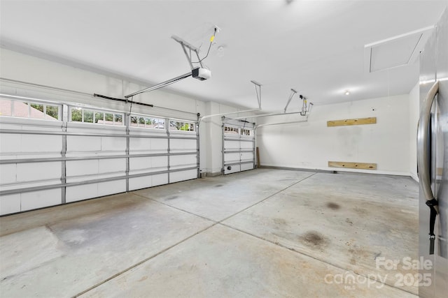1300 Dali Blvd, Mount Holly, NC 28120 - garage with a garage door opener