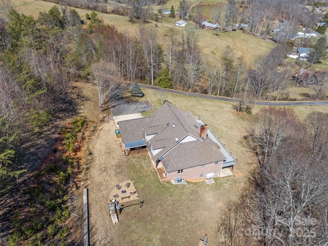 drone / aerial view