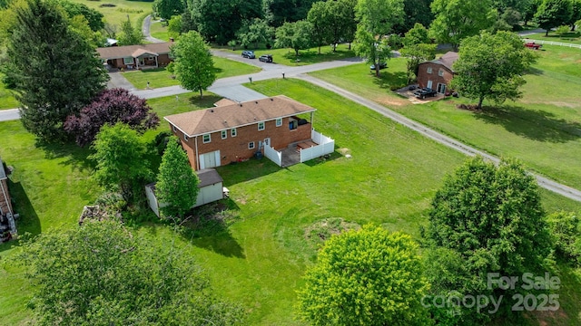 2609 Raintree St, Connelly Springs, NC 28612 - view of subject property with a tree filled landscape