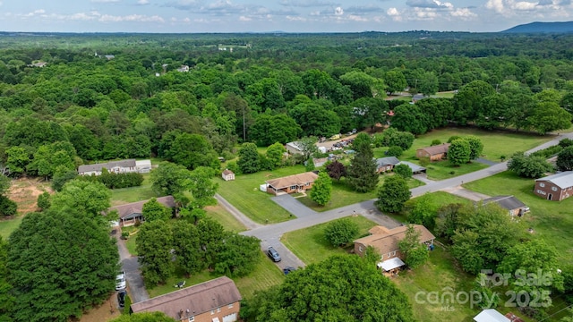 2609 Raintree St, Connelly Springs, NC 28612 - aerial view of a heavily wooded area