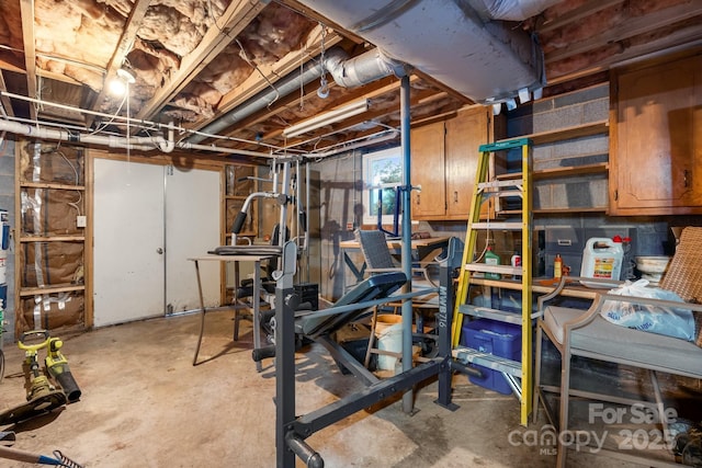 2609 Raintree St, Connelly Springs, NC 28612 - view of below grade area