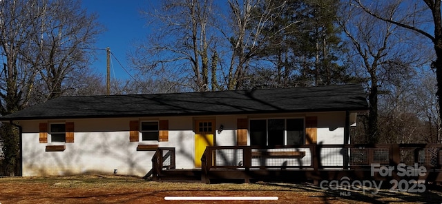 view of horse barn