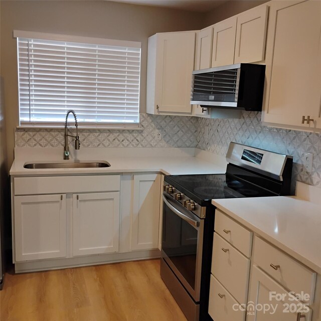 2545 Stockbridge Dr, Charlotte, NC 28210 - kitchen with stainless steel appliances, a sink, healthy amount of natural light, and white cabinets