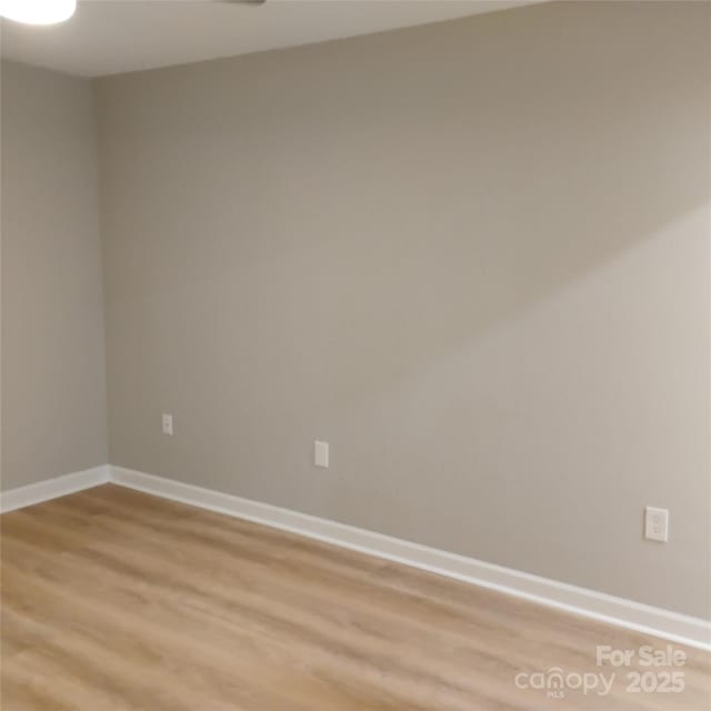 2545 Stockbridge Dr, Charlotte, NC 28210 - empty room featuring light wood finished floors and baseboards