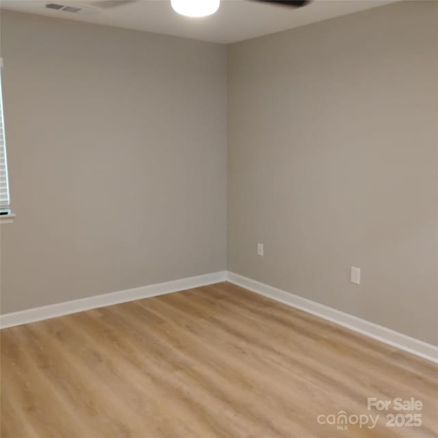 2545 Stockbridge Dr, Charlotte, NC 28210 - empty room featuring light wood-style floors and baseboards