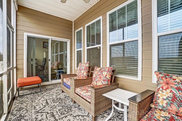 exterior space featuring covered porch