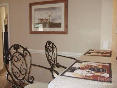 view of dining area