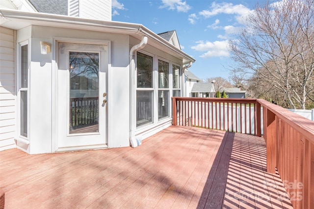 view of deck