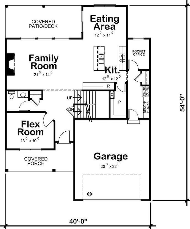 1906 Maius Dr, Conover, NC 28613 - floor plan / room layout