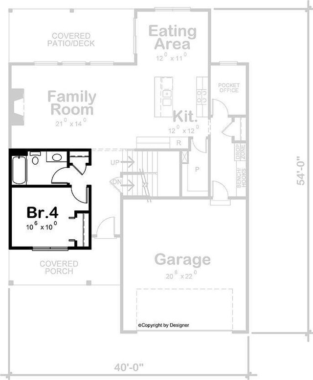 1906 Maius Dr, Conover, NC 28613 - floor plan / room layout