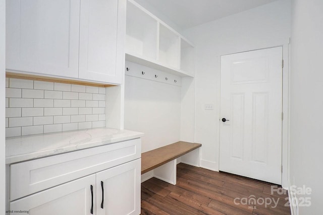 1906 Maius Dr, Conover, NC 28613 - mudroom with dark wood-type flooring