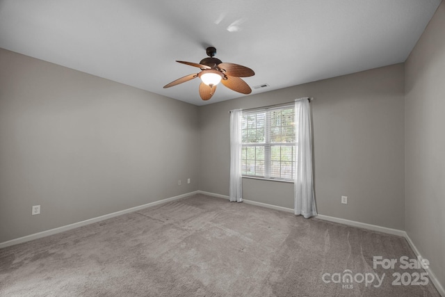 68 Wiltshire Cir, Fletcher, NC 28732 - carpeted empty room with ceiling fan and baseboards