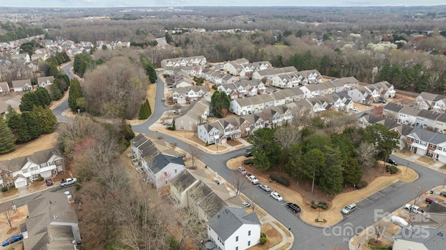 11712 Huxley Rd, Charlotte, NC 28277 - birds eye view of property with a residential view