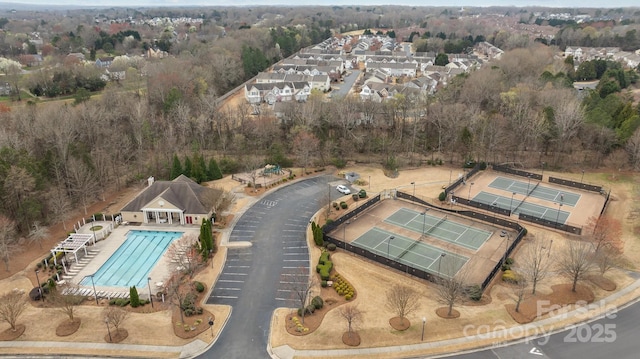 11712 Huxley Rd, Charlotte, NC 28277 - birds eye view of property