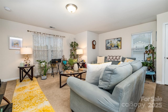 1301 Waylon Ave, Gastonia, NC 28054 - living area featuring baseboards
