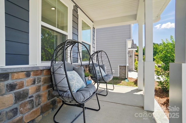 9843 Quercus Ln, Huntersville, NC 28078 - view of porch