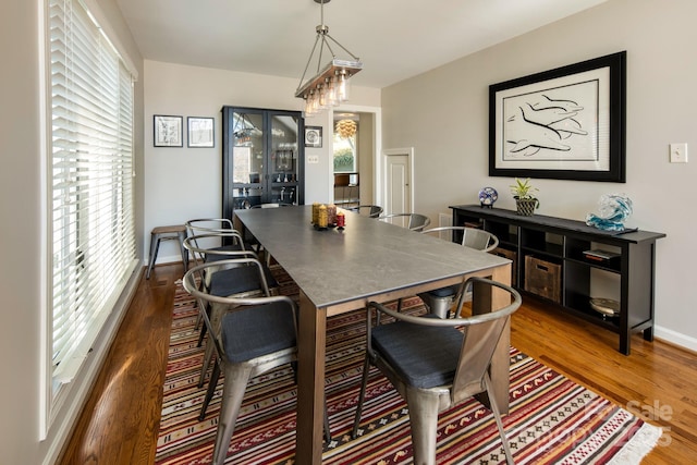 205 Midland Dr, Asheville, NC 28804 - dining room with baseboards and wood finished floors