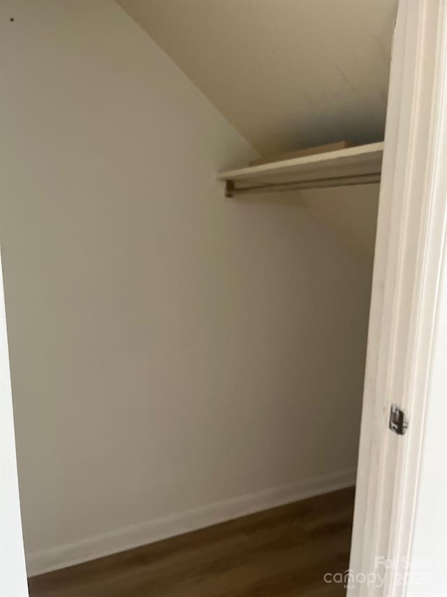 view of closet