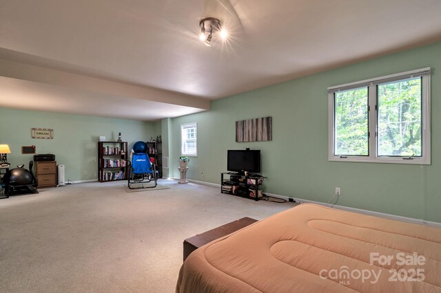97 Ballantree Dr, Asheville, NC 28803 - carpeted bedroom featuring baseboards