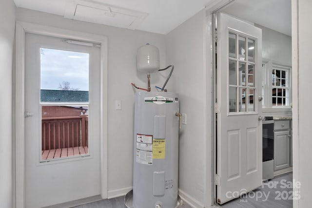 utilities with water heater