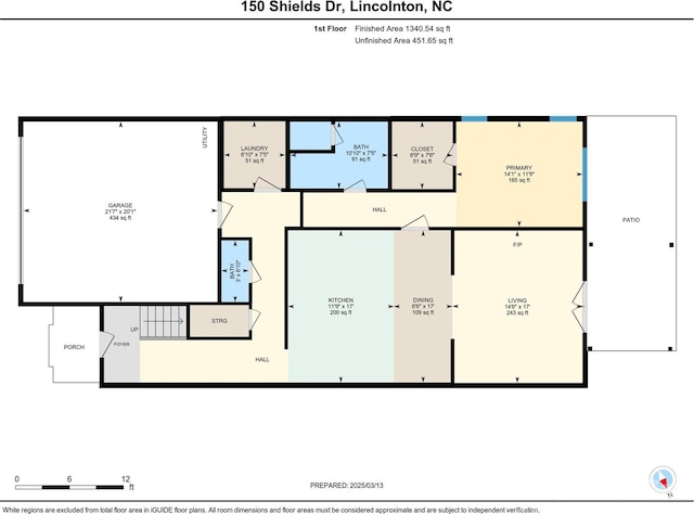 view of layout