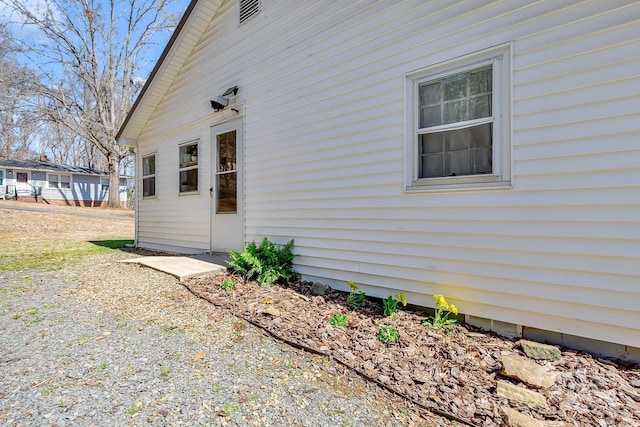 view of side of home