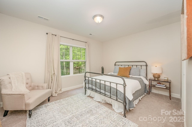 9428 Segundo Ln, Charlotte, NC 28278 - bedroom with carpet floors, visible vents, and baseboards