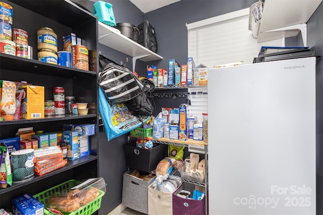 view of pantry