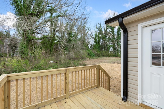 view of deck