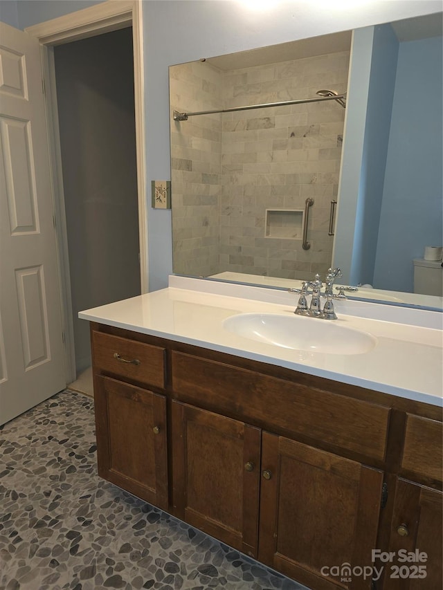 234 Pointe Cir, Rock Hill, SC 29732 - bathroom with vanity and a shower