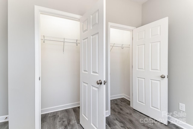 view of closet